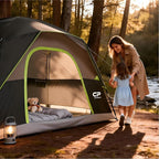 Tents for Camping 6 Person Tent Waterproof Windproof Double Layer Family Camping Tent, Easy Setup Dome Tent with Large Mesh Windows & Wider Door for Outdoor Camping & Hiking