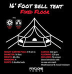 Psyclone Tents for Family Camping, Glamping, Hiking and Festival