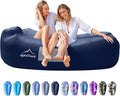 AlphaBeing Inflatable Lounger Beach Chair Accessories, Air Sofa Hammock Inflatable Couch for Camping Backyard Lakeside with Compression Sacks, Ideal Outdoor Gifts for Adults