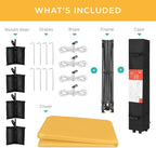 Best Choice Products 12x12ft Pop Up Canopy Tent, Outdoor Shade, 1 Person 1 Minute Set Up, Carry Case, 4 Weight Bags - Marigold