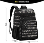 Tropical Pineapples Fruits Cooler Backpack Insulated Leak Proof Beach Cooler Bag Soft Lunch Picnic Hiking Camping Backpack Cooler