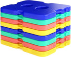 Healthy Packers Ice Packs for Lunch Boxes & Coolers - 8pk Original Cool Pack | Slim & Long-Lasting Reusable Ice Pack for Lunch Bags | Freezer Packs for Coolers (Set of 8)