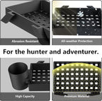 Storage Racks for Hub-Type Hunting Blinds, Ground Tent Storage, Hunting Equipment, and Outdoor Storage Accessories.