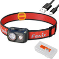 Fenix HL32R-T Trail Running Headlamp, 800 Lumen USB-C Rechargeable Lightweight Bright with Spotlight and FloodLight Dual Beam and a Cable Organizer (Black)