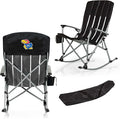 Picnic TIME NCAA Unisex-Adult NCAA Outdoor Rocking Camp Chair, XL Heavy Duty Camping Chair for Adults