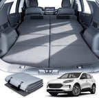 Car Bed for Ford Escape, Foldable Non-Inflatable Memory Foam Camping Mattress, Thickened Portable SUV Trunk Sleeping Pad, Air Mattress Upgrade for Camping & Travel Essentials, With Storage Bag, Gray