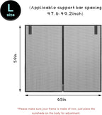 Car Tailgate Mesh Screen, Magnetic Mount Auto Tailgate Rear Windshield Sunshade Net, Breathable Trunk Mesh Tent Vehicle Camping for SUV Van MPV, Camping Gear Accessories