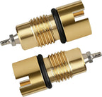 Upgraded Check Valve Replacement Compatible with Coleman Lantern & Stove Parts – Camping Lantern Accessories, Brass Pump Repair Kit - 2 Pcs