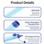 Water Filter, Survival Filtration Portable Gear, Emergency Preparedness, Supply for Drinking Hiking Camping Team Family Outing (1PCS)