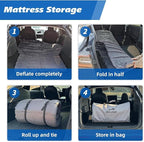 BELZAR Tesla Model Y Mattress with Built-in Cordless Pump, 4" Thick Full Size Memory Foam, Self Inflating Sleeping Pad for Camping, SUV Air Mattress and Road Trips