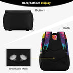 Tropical Pineapples Fruits Cooler Backpack Insulated Leak Proof Beach Cooler Bag Soft Lunch Picnic Hiking Camping Backpack Cooler