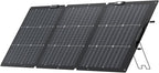 EF ECOFLOW 160 Watt Portable Solar Panel for Power Station, Foldable Solar Charger with Adjustable Kickstand, Waterproof IP68 for Outdoor Camping RV Off Grid System