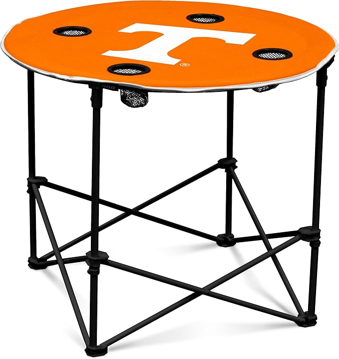 Logo Brands Officially Licensed NCAA Unisex Round Table, One Size, Team Color