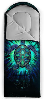 AILONEN Sports Basketball Sleeping Bag for Kids Boys,Warm and Cool Weather,Lightweight,Waterproof Backpacking,3D Galaxy Ball Print Sleeping Bag for Camping