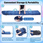 Sportneer 0 Degree Sleeping Bag, Crystal Velvet Fabric Lining XXL Winter Cold Weather Sleeping Bag, Big and Tall Zero Degree Camping, Detachable Hood Compression Sack