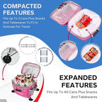 Waterproof PVC Material Paddleboard Cooler Deck Bag,40 cans Sup Deck Cooler Bag,Cooler Bag for Paddleboard,Lunch Box Cooler Insulated Bag,Camping Cooler Bag,Kayak Cooler Bag