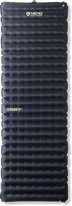 Nemo Equipment Tensor Extreme Conditions Sleeping Pad - Long Wide (76"x25") - Black/Birch Bud/Citron