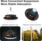 16500mAh 4000LM Rechargeable Camping Light , White/Warm/Nature/RED Hanging Camping Lantern Waterproof Tent Lights with Portable Bag Voice Control(Offline),Christmas Gift for Parents Friends (60W)