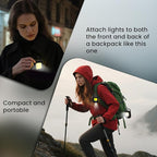 MAKDAK 4PC Cob Keychain Work Light EDC Rechargeable Foldable Keychain Flashlight,Bottle Opener,for Camping,Car Repair,Hiking,Repairing,Power Outrage,Pet Walking,Emergency