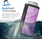 PHOOZY Insulated Can Cooler for Tall 16oz Cans with NASA-Inspired Technology - Patented Koozie That Keeps Drinks Cold 10x Longer - Lightweight Beer Koozie for Outdoor Adventures - Pink