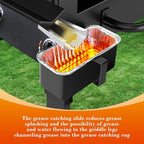 Uniflasy Grease Catcher Drip Cup for Blackstone Griddle 17, 22, 28, 30, 36 inch, 20 Pack Grease Cup Liners, Grease Tray Cup Accessories for Blackstone Flat Top Grill, Disposable Foil Drip Pan