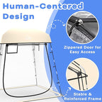 Sports Tent,Waterproof Sport Tents Shelter Fits 2-4 Persons, Portable Clear Bubble Tent for Sports Watching,Camping and Outdoor Activities