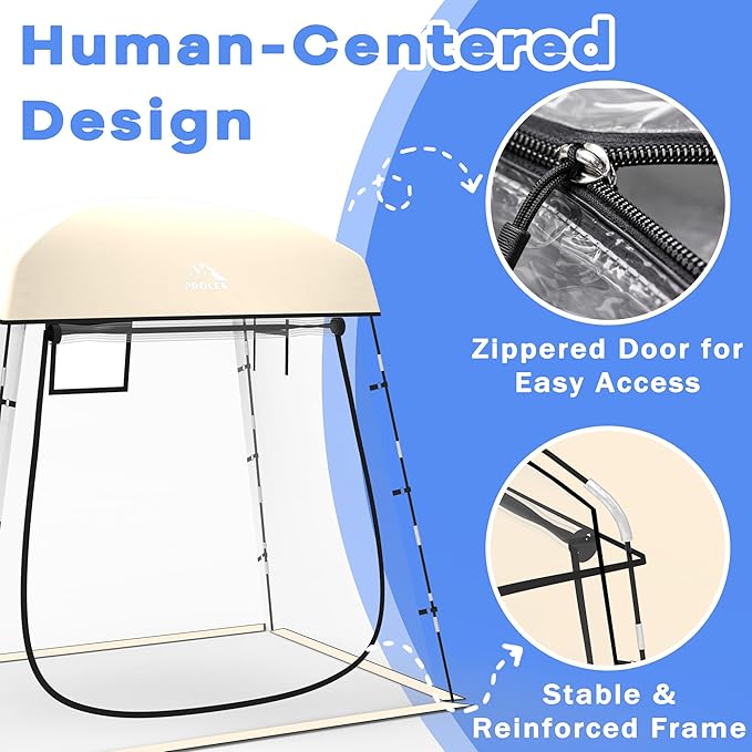 Sports Tent,Waterproof Sport Tents Shelter Fits 2-4 Persons, Portable Clear Bubble Tent for Sports Watching,Camping and Outdoor Activities