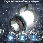 2 Pack Camping Lantern, Outdoor LED Camping Light, Rechargeable Flashlights with 1000LM, 6 Modes, IPX5 Waterproof Portable Emergency Camp Light for Hurricane Survival - Blue