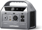 C400 256Wh Portable Power Station | 400W (800W Surge) Pure Sine Wave AC Outlet + PD3.0 USB-C | Solar Generator for Camping, Emergencies, CPAP