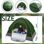 Camping Tents for Homeless Bulk Homeless Backpacking Supplies 2 Person Pop up Adult Waterproof Instant Easy Setup Tent for Hiking, Outdoor, Travel, Camping, Donation