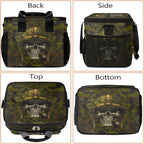 Pardick Camouflage Camo Skull Soft Cooler Bag Insulated Lunch Box for Men & Women, Large Leakproof Lunch Bag Portable Beach Cooler for Work, Picnic, Road Trips,Fishing, Travel, Camping,A-10