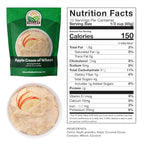 Valley Food Storage Apple Creamy Wheat | 100 Serving Emergency Breakfast Food Supply, 10-Bag Bucket | 25 Year Shelf Life | Survival Meals for Long Term Food Storage, Camping & Prepper Supplies
