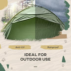 Single Person Camping Cot Tent Combo, Off-Ground Raised Bed for Backpacking