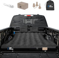 JOYTUTUS Truck Bed Air Mattress with Built-in Air Pump for 6.0-6.3Ft, Compact Regular Truck Beds,Anti-Leakage, Inflatable Pickup Mattress,Compatible with Tacoma&Ranger&Frontier&Gladiator,Black