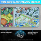 Alpicool NCF35 Portable Fridge Freezer,12 Volt Car Refrigerator, 32 Quart (30.6 Liter) Fast Cooling 12V Car Fridge -4℉~68℉,for Outdoor, Camping, RV, Truck