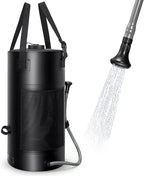 5 Gal/3 Gal Solar Shower Bag, Solar Heating Camping Shower Bag, On-Off Switchable Shower Head, Portable Shower with Thick Tarpaulin for Camping, Surfing, Outdoor Traveling, No Tear & Leak