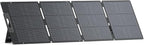 BLUETTI 200W Solar Panel for Solar Generator EB3A AC2A AC50B AC70 AC180 AC200L Elite 200 V2 AC300 AC500 B300K, Foldable Solar Charger with Adjustable Kickstands for RV, Camping, Blackout