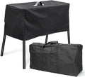 QuliMetal Patio Cover and Carry Bag for Camp Chef 2 Burner Stove, Stove Grill Cover and Carry Bag for Camp Chef Stove EX60P, EX60LW, EX60PP, EX60B, EX280LW, EX170LW, Gas One B-5000 B-4545 B-4900