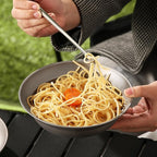 Titanium Dinner Plate - 210mm(8.3") Deep Camping Plate, 102g Outdoor Meal Plate with High Rim, Perfect for Stews & Curries, TA1 Titanium Tableware RT027T