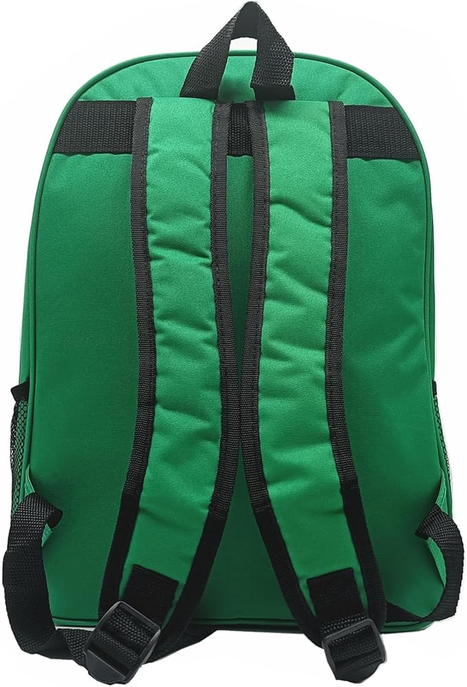 Red Emergency Bag First Aid Backpack Empty Medical First Aid Bag Treatment Trauma Bags for Camping Pet Dog Cat (Green White)
