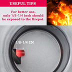 2 Pack Hot Rod Ignitor Compatible with Pit Boss & Camp Chef Wood Pellet Grill, Heating Element Kit Comes with 2pc Fuses