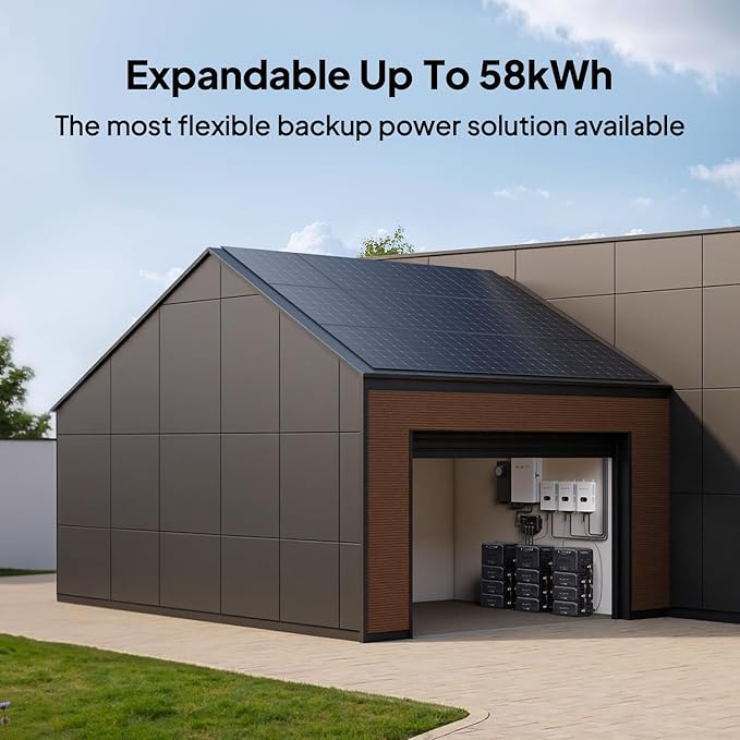 BLUETTI Expansion Battery B300K×2, 5529.6Wh LiFePO4 Battery Pack for Power Station Apex 300 Only, Extra Battery for Home, Emergency, Road Trip