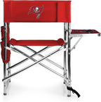 Picnic TIME NFL Unisex-Adult NFL Sports Chair with Side Table, Beach Chair, Camp Chair for Adults