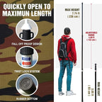 LYN Extra Large Zipper Reusable Survival Emergency Shelter Tent,Thermal Waterproof Fireproof Lightweight Bugout, with Paracord✚Stake for Camping,First Aid,Hiking&Bushcraft