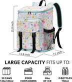 DYSHAYEN Cooler Backpack,Lightweight Backpack Cooler Insulated Leak Proof,30 Cans Soft Cooler Bag for Beach,Camping,Beach,Picnic,Lunch