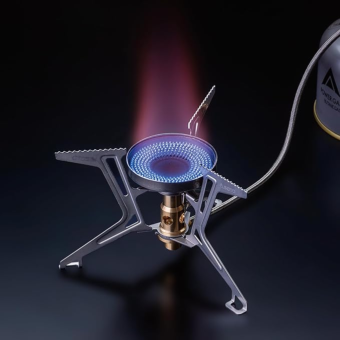 SOTO Fusion Trek Detachable Compact & Portable Camping Gas Stove with Micro Regulator Valve System, Wind-Resistance Backpacking Stove for Outdoors, Hiking, Cooking - Shipped Empty