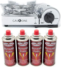 GasOne Emergency Gear Camping Mini Butane Portable Gas Stove with Carrying Case