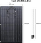ALLPOWERS Foldable Portable Solar Panels (100W Solar Panel)