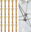 Frienda 20 Pack Screws Bulk Compatible with ABCCANOPY Patio Pop Up Canopy Tent 10x10 Canopy Replacement Parts Accessories