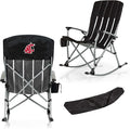 Picnic TIME NCAA Unisex-Adult NCAA Outdoor Rocking Camp Chair, XL Heavy Duty Camping Chair for Adults